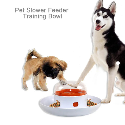 Interactive Dog Feeder Bowl